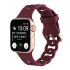 7 41mm / 6&SE&5&4 40mm / 3&2&1 38mm / Wine Red