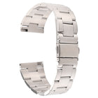 22mm Three-bead Steel Watch Band - DealBuddy