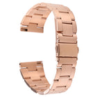 22mm Three-bead Steel Watch Band - DealBuddy