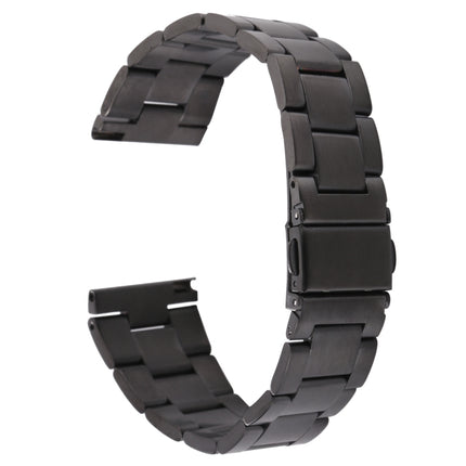 22mm Three-bead Steel Watch Band - DealBuddy