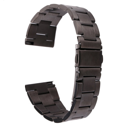 22mm Three-bead Steel Watch Band - DealBuddy