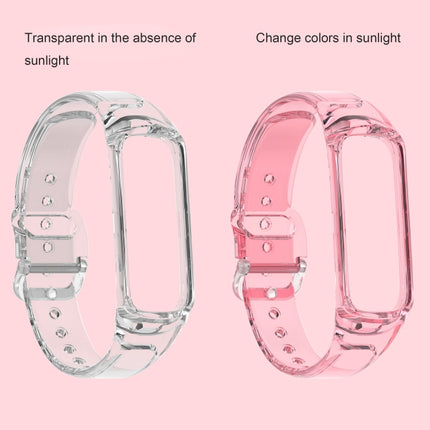 Discoloration in Light TPU Watch Band, For Samsung Galaxy Fit 2 SM-R220
