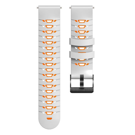 Trapezoidal Three-row Hole Silicone Watch Band