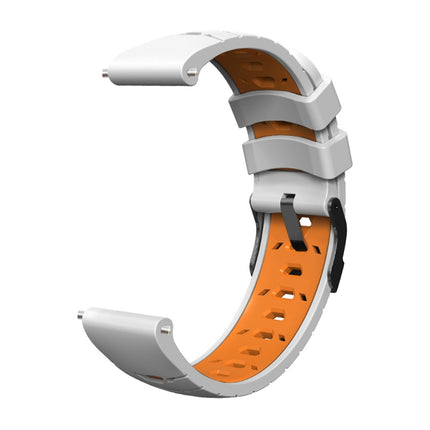 Trapezoidal Three-row Hole Silicone Watch Band, For Samsung Galaxy Watch 4 / Watch4 Classic, For Samsung Galaxy Watch 42mm, For Samsung Galaxy Watch 46mm, For Samsung Galaxy Watch Active - DealBuddy