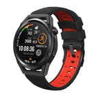 For Samsung Galaxy Watch Active / Black Red