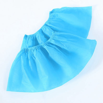 100 PCS 400g Disposable Shoe Covers Indoor Cleaning Floor Thicken Non-Woven Fabric Overshoes