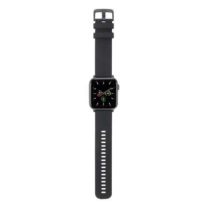 Plain Weave Silicone Watch Band For Apple Watch Series, 7 41mm / 6&SE&5&4 40mm / 3&2&1 38mm, 7 45mm / 6&SE&5&4 44mm / 3&2&1 42mm - DealBuddy
