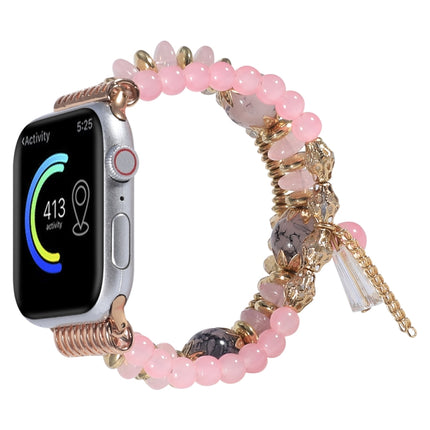 Chain Tassel Watch Band For Apple Watch Series, 7 41mm / 6&SE&5&4 40mm / 3&2&1 38mm, 7 45mm / 6&SE&5&4 44mm / 3&2&1 42mm - DealBuddy