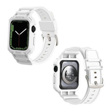 Integrated TPU Watch Band For Apple Watch Series, 7 41mm / 6&SE&5&4 40mm / 3&2&1 38mm, 7 45mm / 6&SE&5&4 44mm / 3&2&1 42mm - DealBuddy