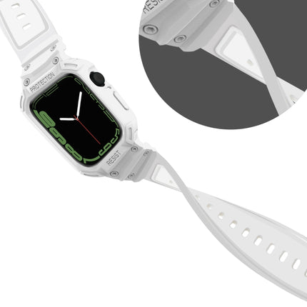 Integrated TPU Watch Band For Apple Watch Series, 7 41mm / 6&SE&5&4 40mm / 3&2&1 38mm, 7 45mm / 6&SE&5&4 44mm / 3&2&1 42mm - DealBuddy
