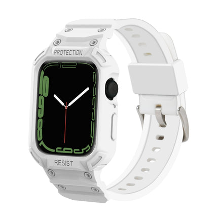 Integrated TPU Watch Band For Apple Watch Series, 7 41mm / 6&SE&5&4 40mm / 3&2&1 38mm, 7 45mm / 6&SE&5&4 44mm / 3&2&1 42mm - DealBuddy