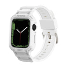 Integrated TPU Watch Band For Apple Watch Series, 7 41mm / 6&SE&5&4 40mm / 3&2&1 38mm, 7 45mm / 6&SE&5&4 44mm / 3&2&1 42mm - DealBuddy