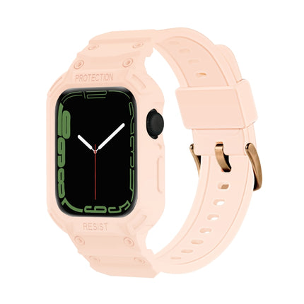 Integrated TPU Watch Band For Apple Watch Series, 7 41mm / 6&SE&5&4 40mm / 3&2&1 38mm, 7 45mm / 6&SE&5&4 44mm / 3&2&1 42mm - DealBuddy