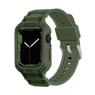 Integrated TPU Watch Band For Apple Watch Series, 7 41mm / 6&SE&5&4 40mm / 3&2&1 38mm, 7 45mm / 6&SE&5&4 44mm / 3&2&1 42mm - DealBuddy