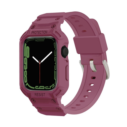 Integrated TPU Watch Band For Apple Watch Series, 7 41mm / 6&SE&5&4 40mm / 3&2&1 38mm, 7 45mm / 6&SE&5&4 44mm / 3&2&1 42mm - DealBuddy
