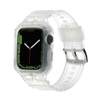 Integrated TPU Watch Band For Apple Watch Series, 7 41mm / 6&SE&5&4 40mm / 3&2&1 38mm, 7 45mm / 6&SE&5&4 44mm / 3&2&1 42mm - DealBuddy