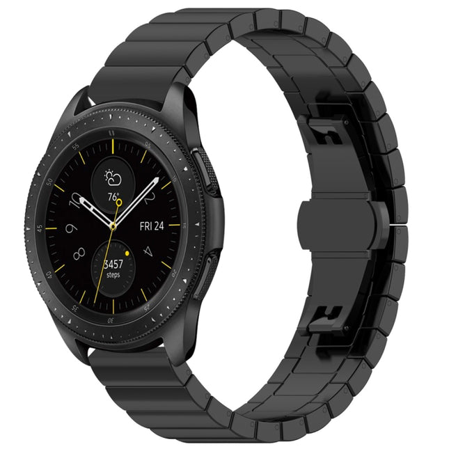 46mm Butterfly Buckle Stainless Steel Strap, For Galaxy Watch - DealBuddy