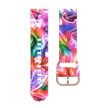 46mm Silicone Printed Strap