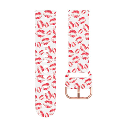 46mm Silicone Printed Strap