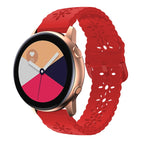 For Samsung Galaxy Watch4 20mm / Red