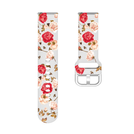 Transparent Printed TPU Silicone Watch Band, For Samsung Galaxy Watch4 20mm, For Huawei Watch GT 3 Pro 22mm - DealBuddy