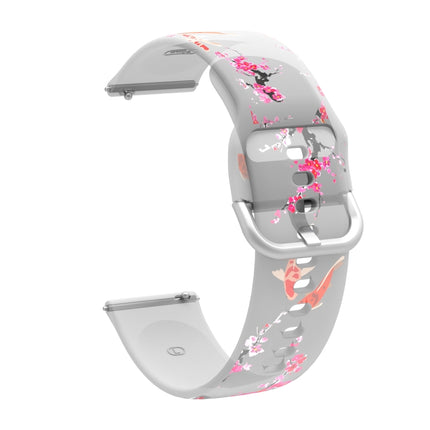 Transparent Printed TPU Silicone Watch Band, For Samsung Galaxy Watch4 20mm, For Huawei Watch GT 3 Pro 22mm - DealBuddy