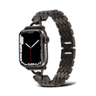 D-shaped Rhombus Metal Watch Band For Apple Watch Series, 7 45mm / 6&SE&5&4 44mm / 3&2&1 42mm, 7 41mm / 6&SE&5&4 40mm / 3&2&1 38mm - DealBuddy