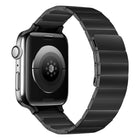 Magnetic Steel Watch Band For Apple Watch Series, 7 41mm / 6&SE&5&4 40mm / 3&2&1 38mm, 7 45mm / 6&SE&5&4 44mm / 3&2&1 42mm - DealBuddy