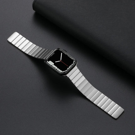 Magnetic Steel Watch Band For Apple Watch Series, 7 41mm / 6&SE&5&4 40mm / 3&2&1 38mm, 7 45mm / 6&SE&5&4 44mm / 3&2&1 42mm - DealBuddy