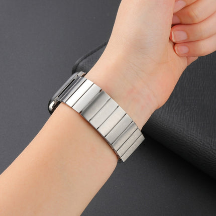 Magnetic Steel Watch Band For Apple Watch Series, 7 41mm / 6&SE&5&4 40mm / 3&2&1 38mm, 7 45mm / 6&SE&5&4 44mm / 3&2&1 42mm - DealBuddy