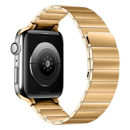 Magnetic Steel Watch Band For Apple Watch Series, 7 41mm / 6&SE&5&4 40mm / 3&2&1 38mm, 7 45mm / 6&SE&5&4 44mm / 3&2&1 42mm - DealBuddy
