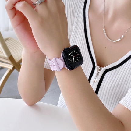 Snowflake Silicone Watch Band For Apple Watch Series, 7 41mm / 6&SE&5&4 40mm / 3&2&1 38mm, 7 45mm / 6&SE&5&4 44mm / 3&2&1 42mm - DealBuddy