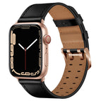7 41mm / 6&SE&5&4 40mm / 3&2&1 38mm / Black Rose Gold Buckle