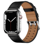 7 41mm / 6&SE&5&4 40mm / 3&2&1 38mm / Black Silver Buckle