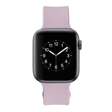 Square Buckle Silicone Watch Band For Apple Watch Series, 7 41mm / 6&SE&5&4 40mm / 3&2&1 38mm, 7 45mm / 6&SE&5&4 44mm / 3&2&1 42mm - DealBuddy