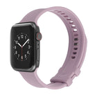 Square Buckle Silicone Watch Band For Apple Watch Series, 7 41mm / 6&SE&5&4 40mm / 3&2&1 38mm, 7 45mm / 6&SE&5&4 44mm / 3&2&1 42mm - DealBuddy