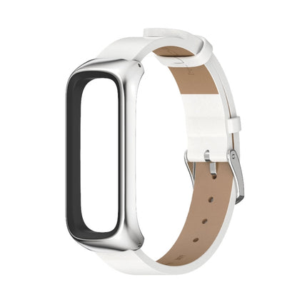 MIJOBS Metal Case Microfiber Leather Watch Band