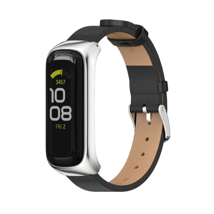 MIJOBS Metal Case Microfiber Leather Watch Band - DealBuddy