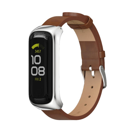 MIJOBS Metal Case Microfiber Leather Watch Band - DealBuddy