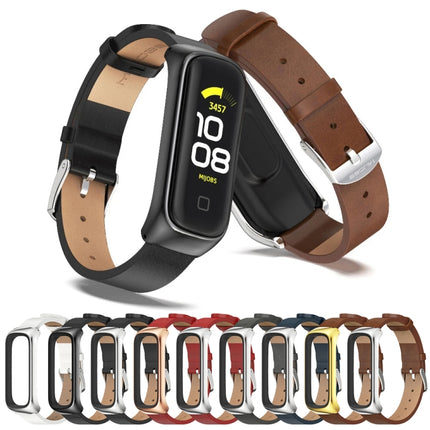 MIJOBS Metal Case Microfiber Leather Watch Band - DealBuddy