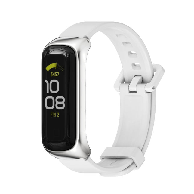 MIJOBS Metal Case Silicone Watch Band - DealBuddy