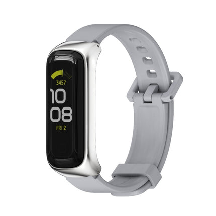 MIJOBS Metal Case Silicone Watch Band