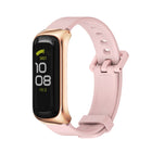 MIJOBS Metal Case Silicone Watch Band