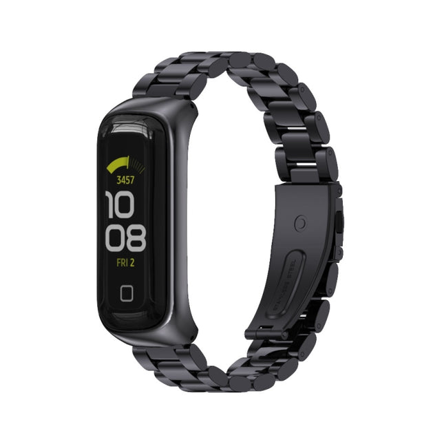 MIJOBS Three-bead Metal Stainless Steel Watch Band