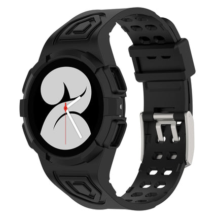 Silicone Integrated Watch Band, For Samsung Galaxy Watch4 40mm, For Samsung Galaxy Watch4 44mm - DealBuddy