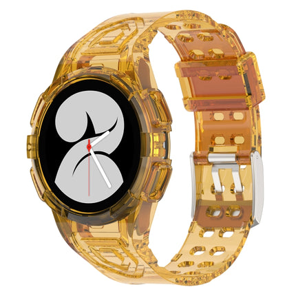 Silicone Integrated Watch Band, For Samsung Galaxy Watch4 40mm, For Samsung Galaxy Watch4 44mm - DealBuddy