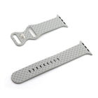 Weave Texture Watch Band For Apple Watch Series, 7 45mm / 6&SE&5&4 44mm / 3&2&1 42mm, 7 41mm / 6&SE&5&4 40mm / 3&2&1 38mm - DealBuddy