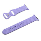 Weave Texture Watch Band For Apple Watch Series, 7 45mm / 6&SE&5&4 44mm / 3&2&1 42mm, 7 41mm / 6&SE&5&4 40mm / 3&2&1 38mm - DealBuddy