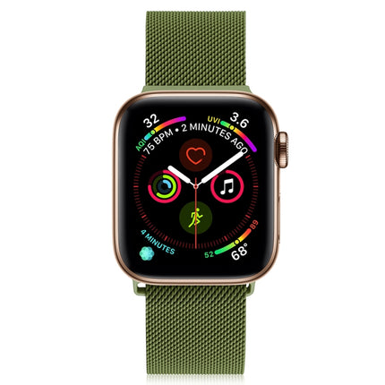 Milanese Stainless Steel Watch Band For Apple Watch Series, 7 45mm / 6&SE&5&4 44mm / 3&2&1 42mm, 7 41mm / 6&SE&5&4 40mm / 3&2&1 38mm - DealBuddy