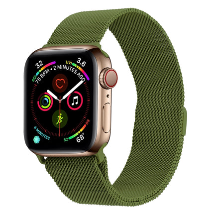 Milanese Stainless Steel Watch Band For Apple Watch Series, 7 45mm / 6&SE&5&4 44mm / 3&2&1 42mm, 7 41mm / 6&SE&5&4 40mm / 3&2&1 38mm - DealBuddy